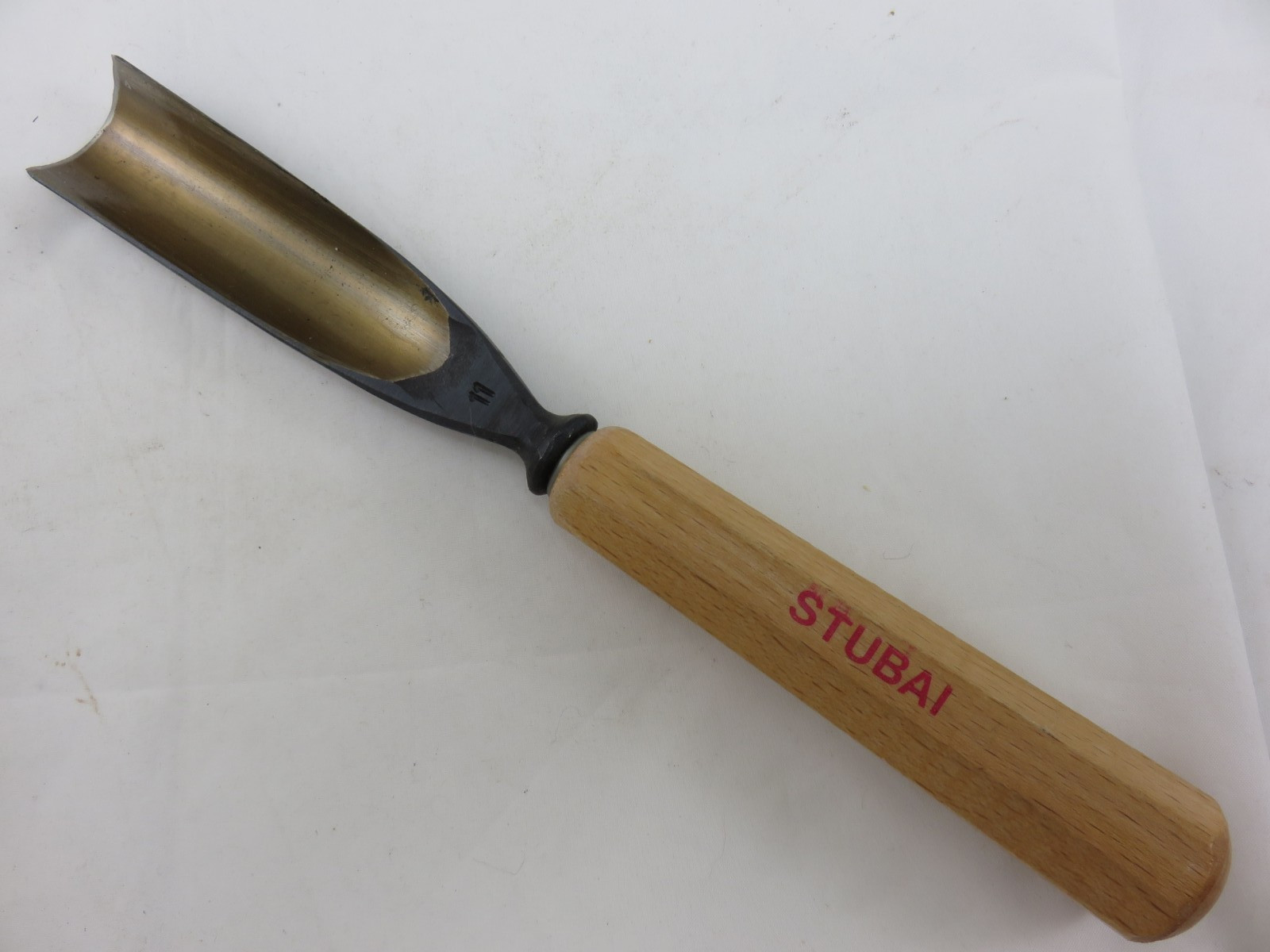 Stubai #11 Sweep 11 Straight Gouge Chisel Wood Carving Tool 30mm Austria UNUSED