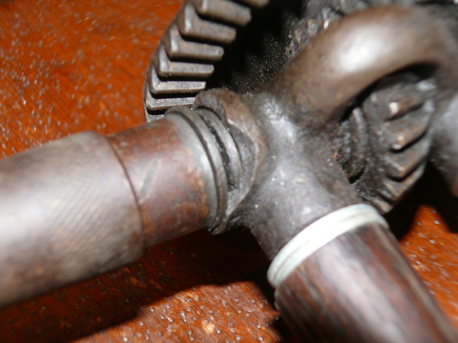 Late 19th Century Collectible Large Heavy Duty Three Speeds BREAST DRILL 5 lbs.