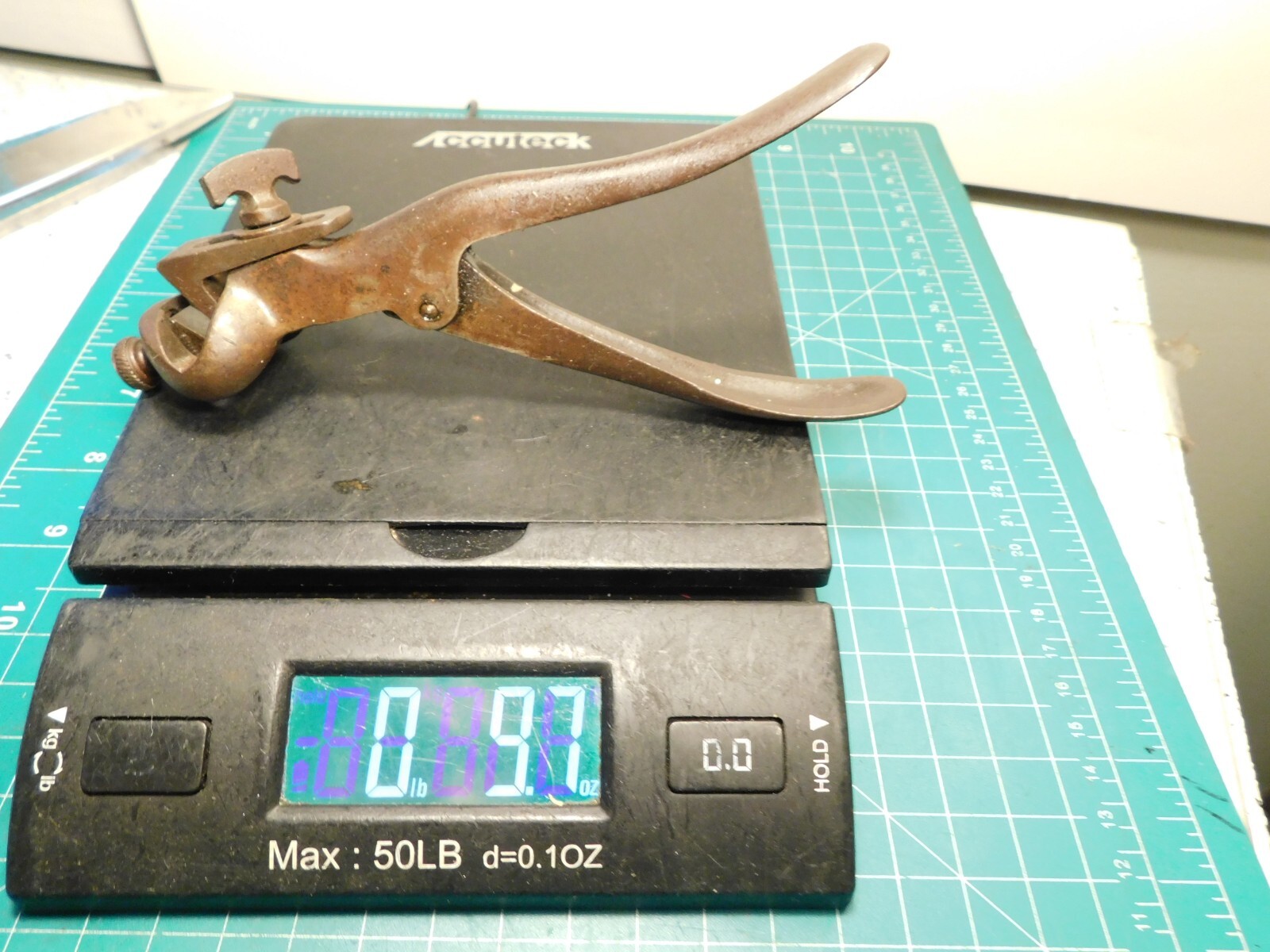 RARE O. W. Bullock Vintage Antique OWB & Co. No.51 Saw Tooth Setting 7″ Pliers