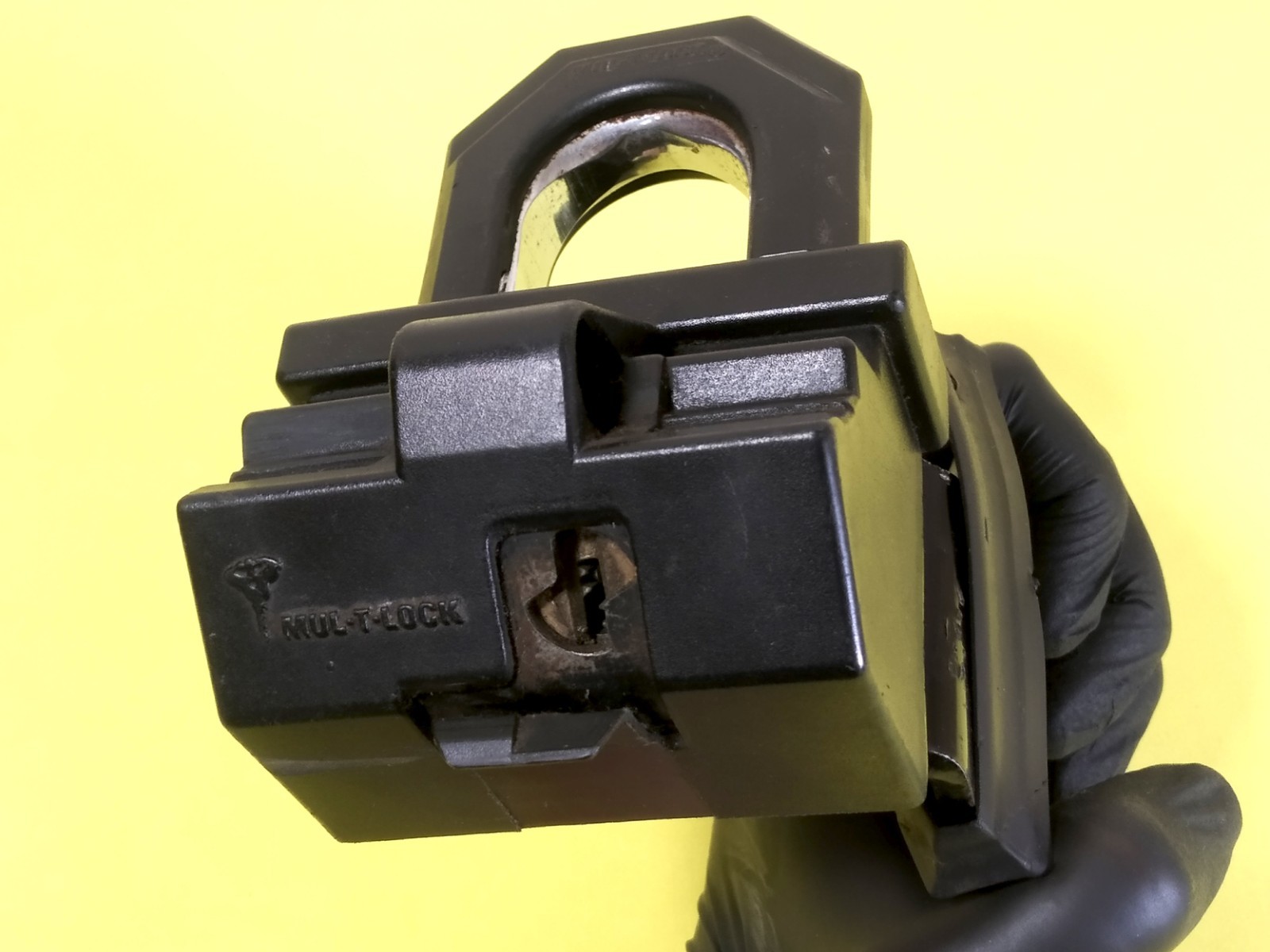 Rarity Garage Massive Mortise Lock Black 1 key 1648 grams FOR Garage