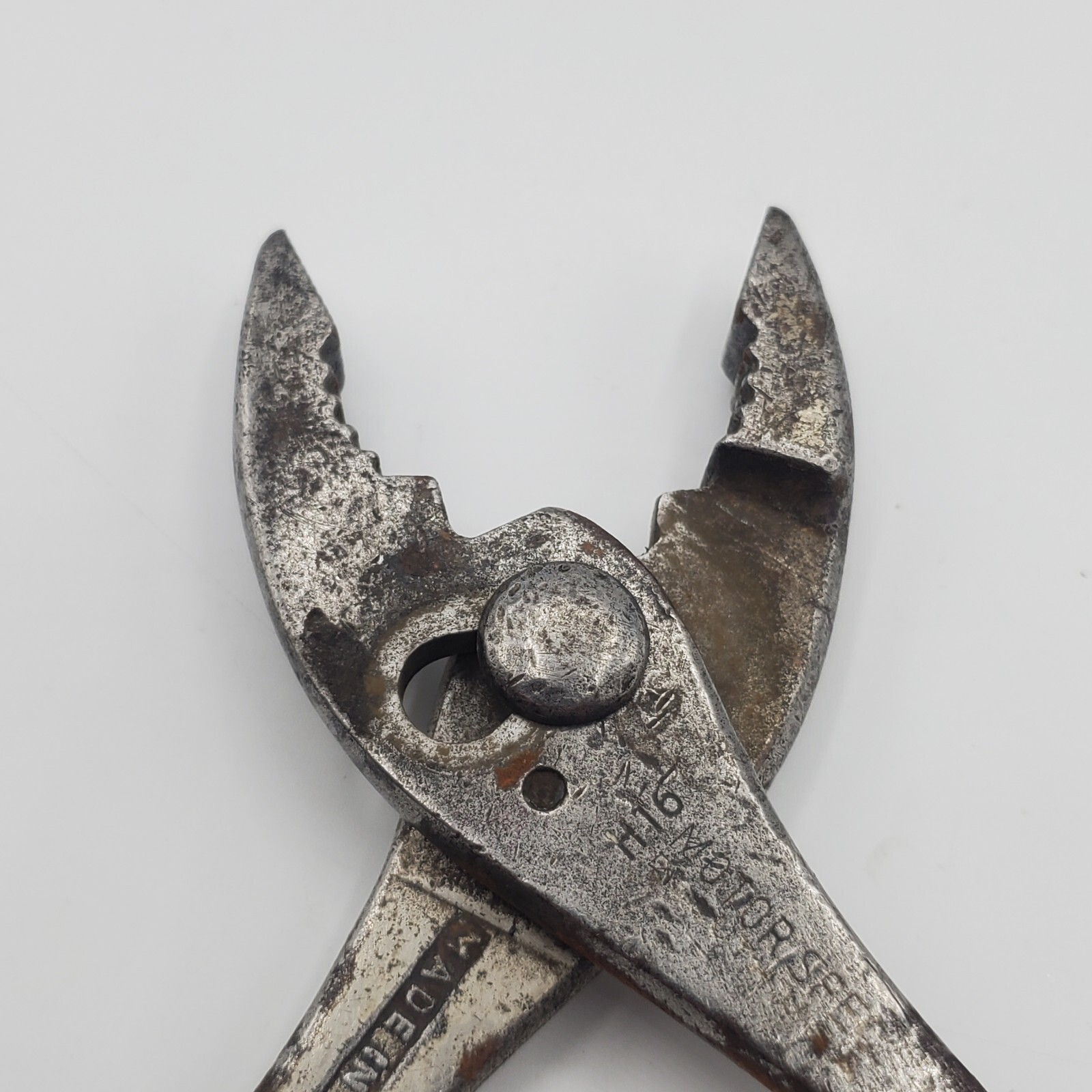H16 Vintage MOTOR SPEC DULUTH U.S.A. Slip Joint Pliers, 6 1/2”, Made in U.S.A.