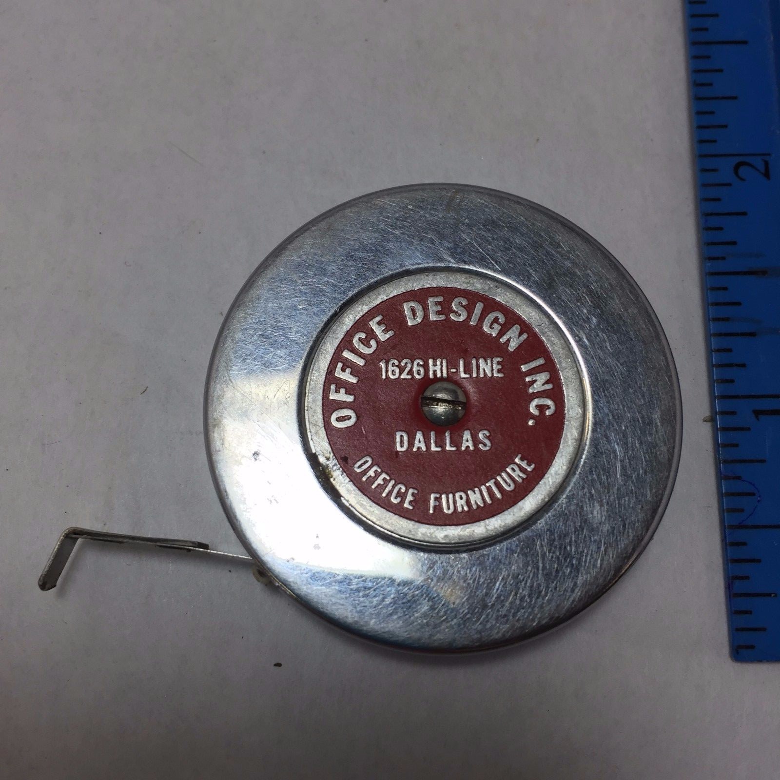Vintage Office Design Inc Dallas Texas Measuring Tape