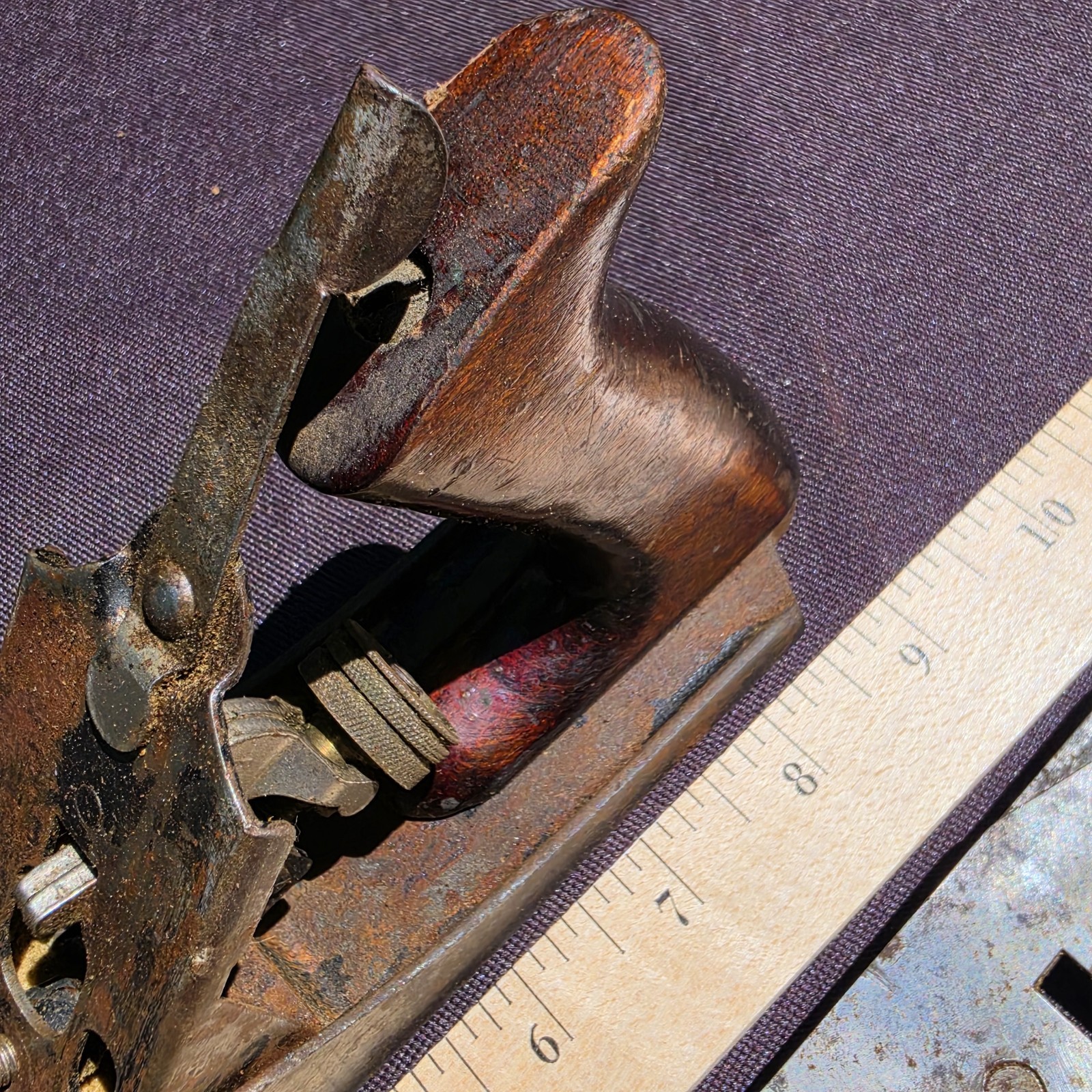 Parplus Metal Products Corp Hand Plane Antique Classic Wood W. Haven Ct. Vintage