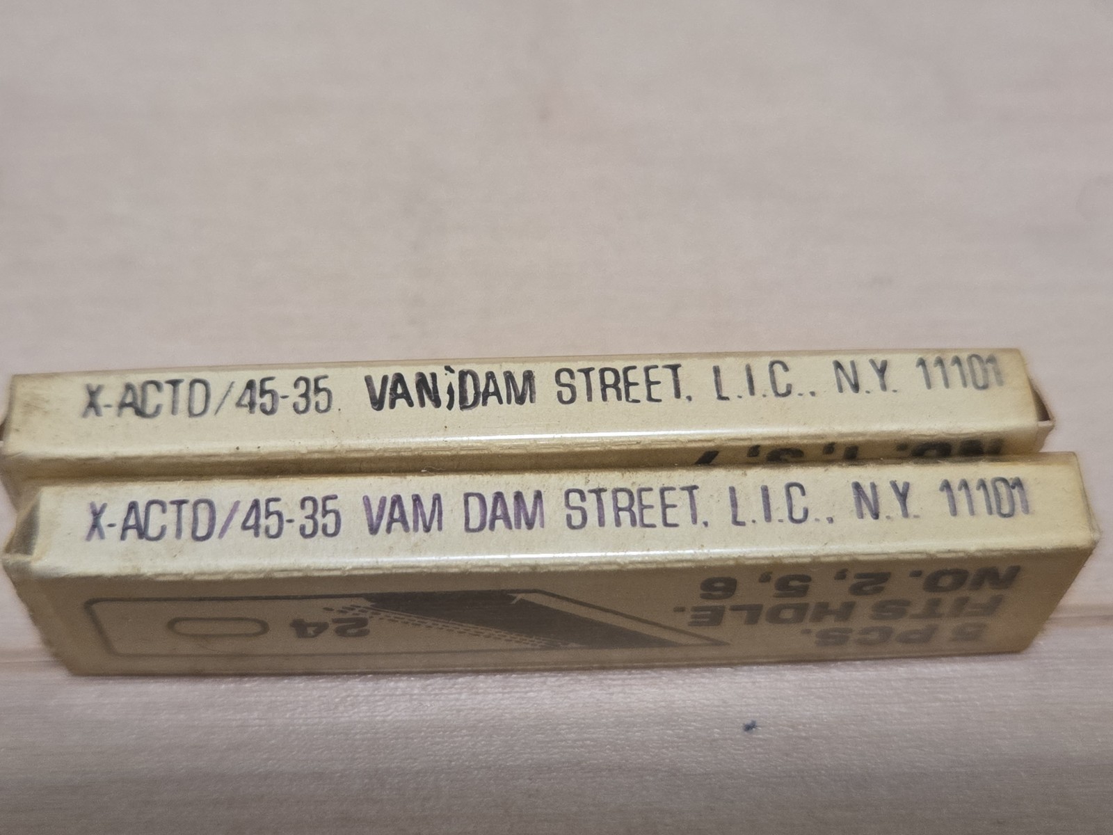 Vintage X-Acto No. 11, 24 Replacement Blades 10 Blades in Original Packaging LIC