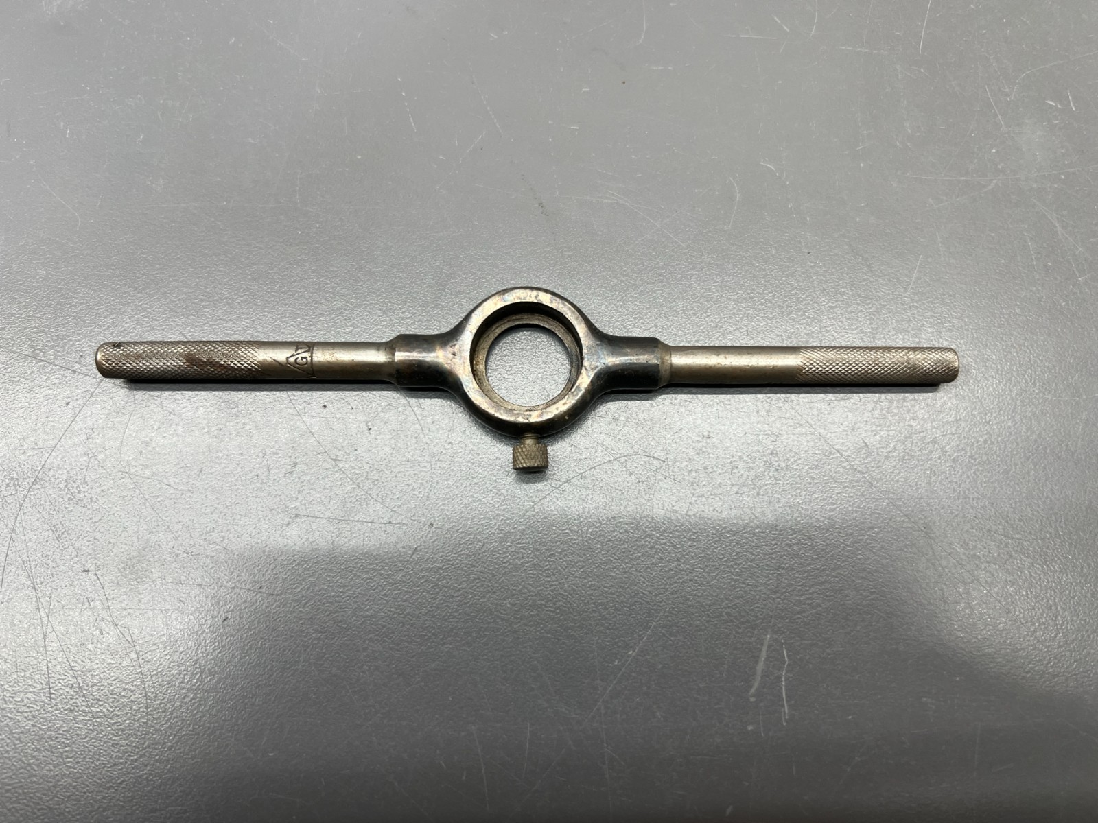 (u) VINTAGE GTD GREENFIELD T HANDLE DIE WRENCH FOR 3/4″ DIES – VGC – USA