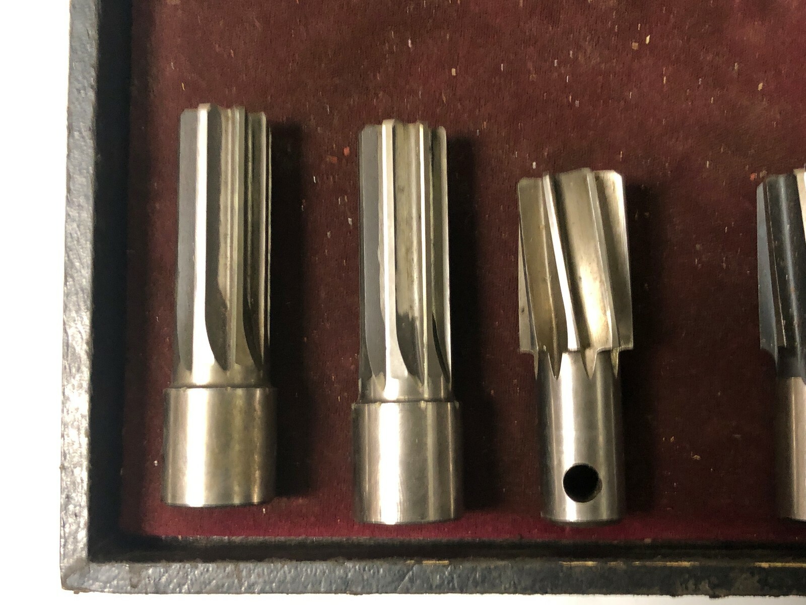 MACHINIST LATHE TOOL MILL Machinist Lot of Stub Reamers OkCbA