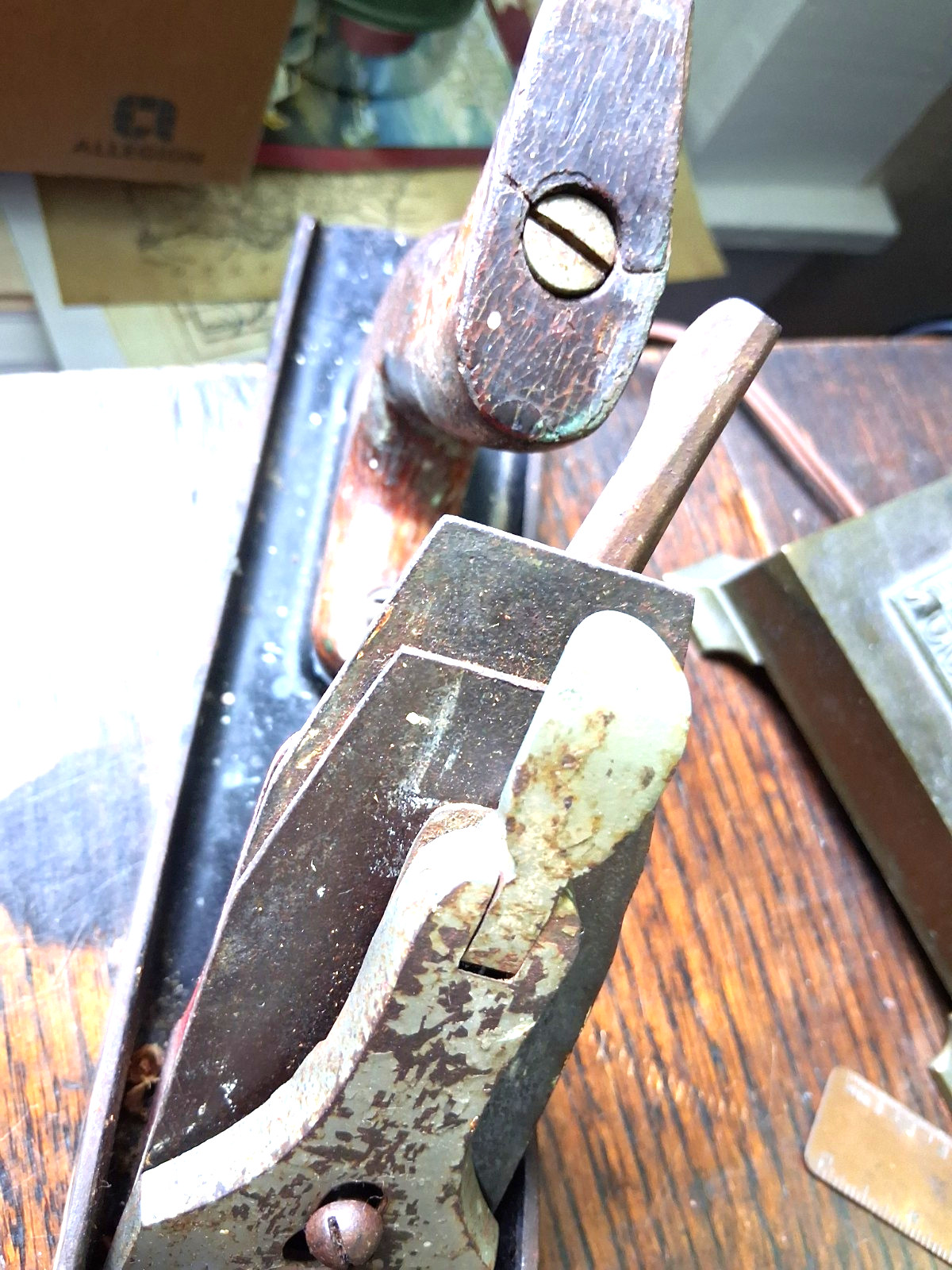 Vintage CRAFTSMAN 14″ Jack Wood Plane No. 5 w/Corrugated Bottom Very Good