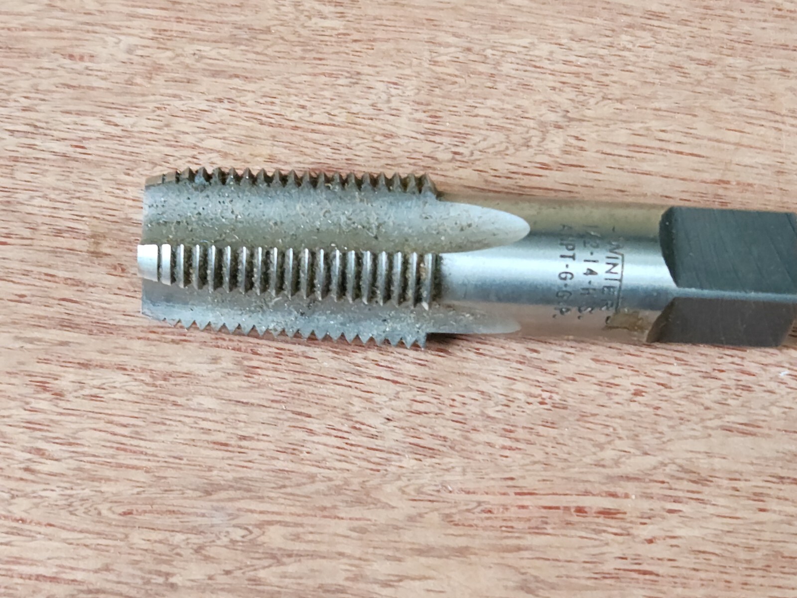 Winter Pipe Tap Fluted 1/2-14 HS ANPT GG-P 4 Flute Vintage Tool