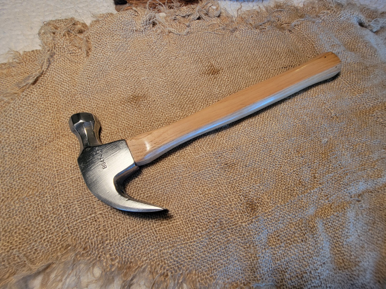 Vintage Bluegrass BG47-16 Curve Claw 16 oz Hammer EXC.
