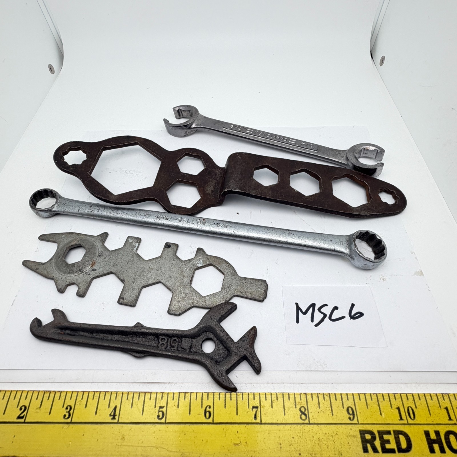 Vintage Assorted Wrenches 3/4 Craftsman, APCO 748, Williams Superrench 3/4 – 5/8