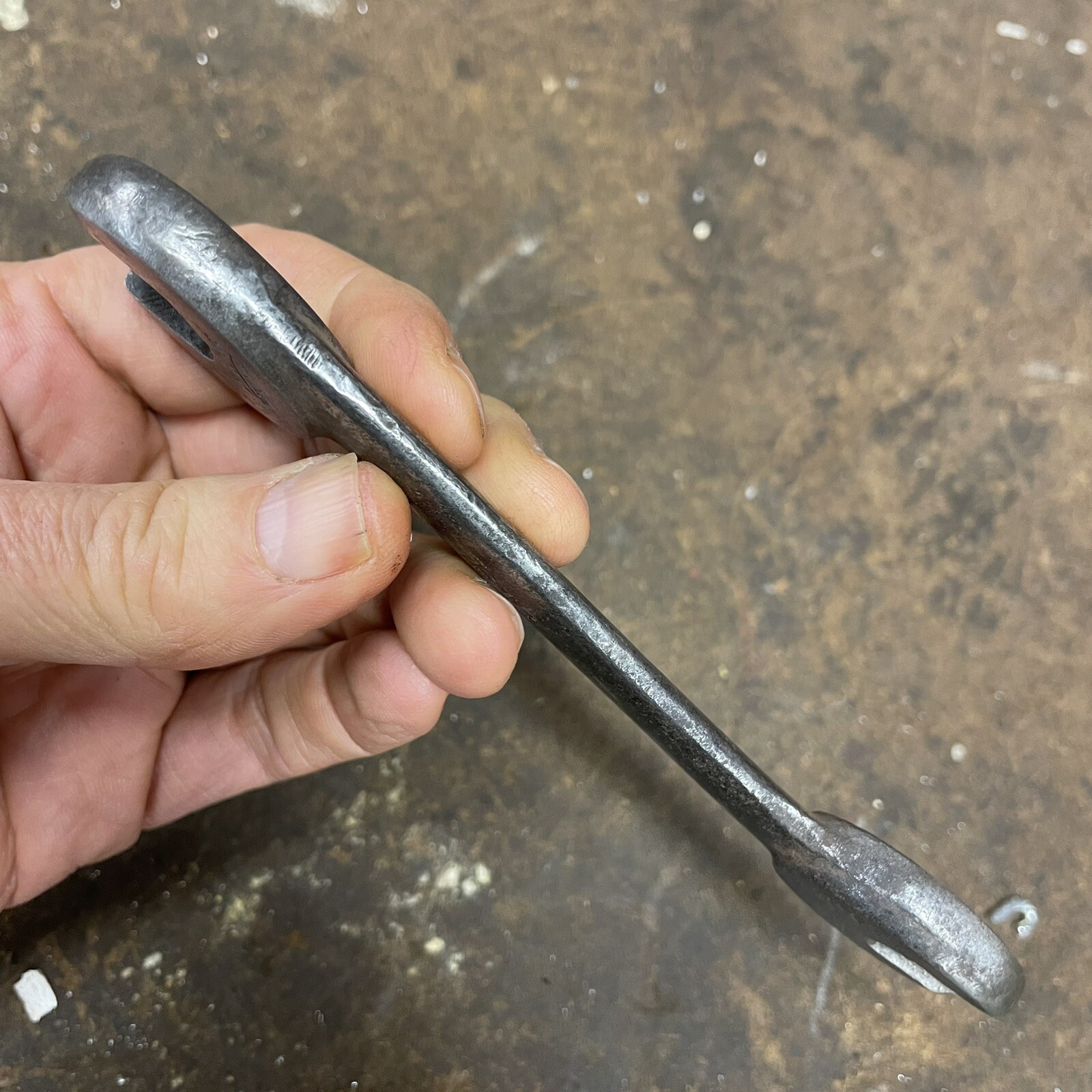 Vintage Williams Open End Wrench Lathe Tool #761B 11/16″ & 1/2″