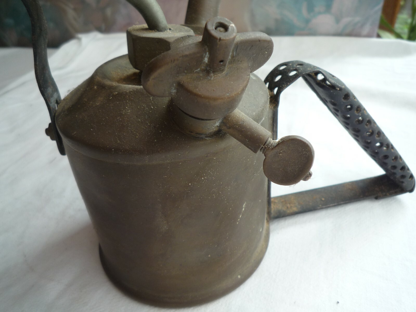 VINTAGE BRASS BLOW LAMP MONITOR 25 BRITISH MADE