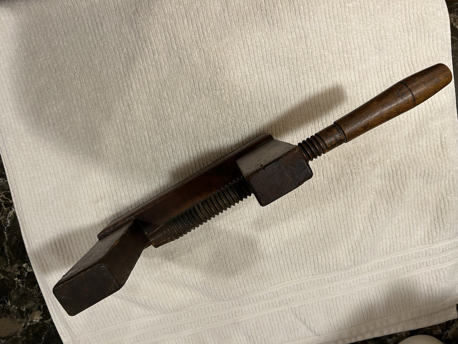 Rare Antique Niels Larsen Wood C – Clamp