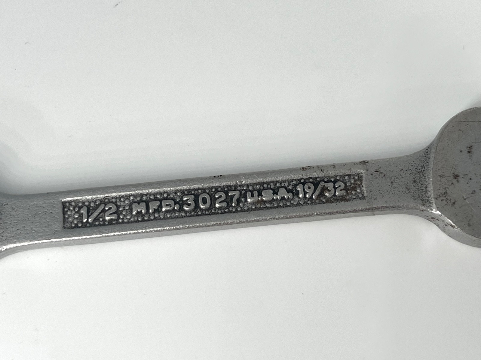 Vintage Lot 3p PLOMB PEBBLE FIINSH 3027 3030 3034 Open End Wrench 1/2 9/16 5/8