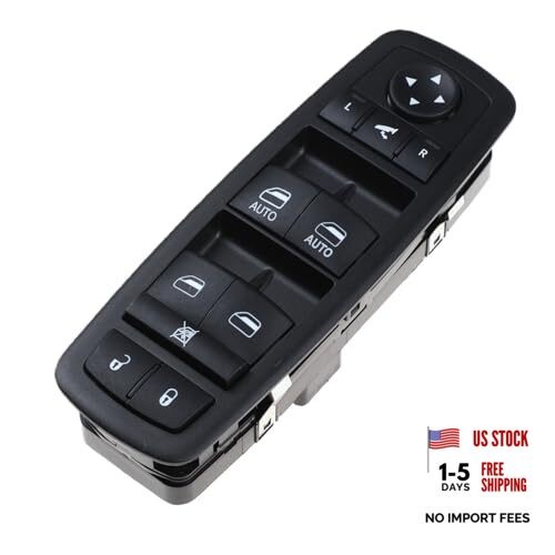 Master Power Window Switch Front Left Driver Side Compatible with 2013-2015