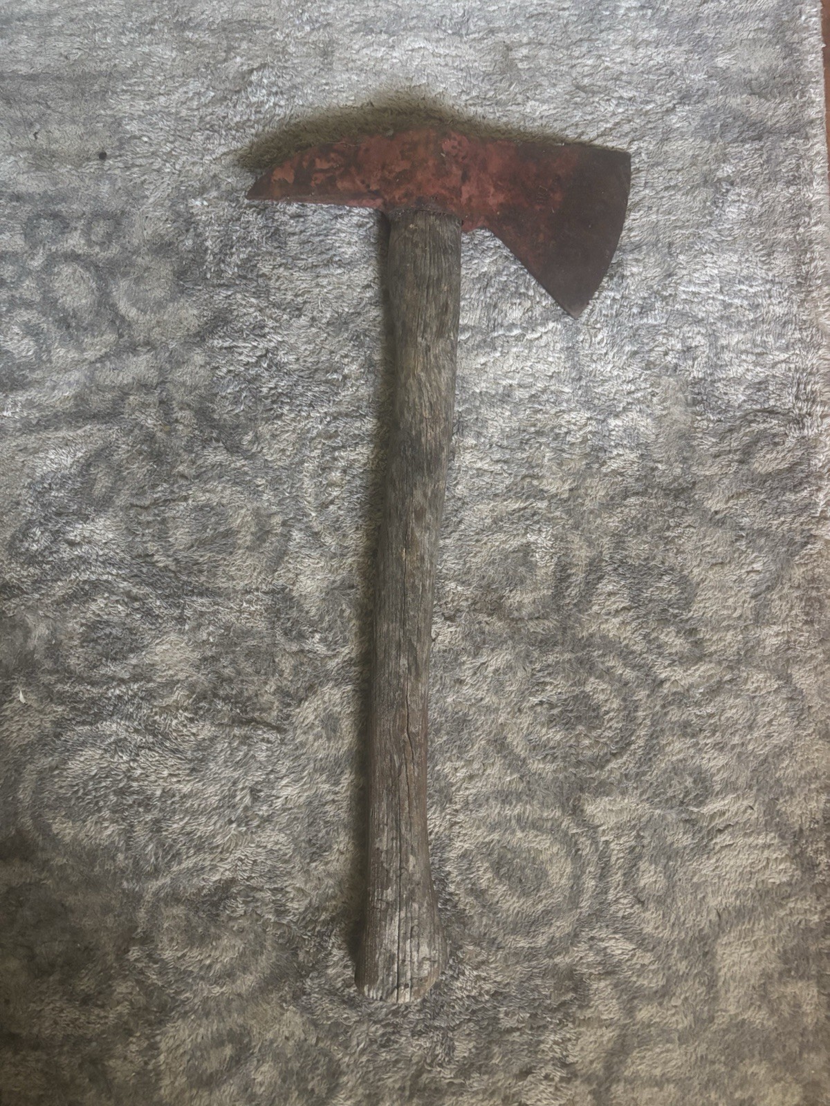Vintage 2¼ lb Fireman’s Pick Head Axe 20” Original Red Paint M17 Antique