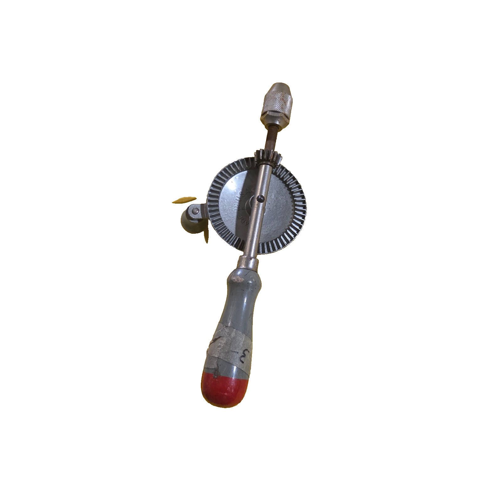 Vintage Stanley Handyman No. H1220 HY LO Drive Eggbeater Hand Drill w/ 6 Bits