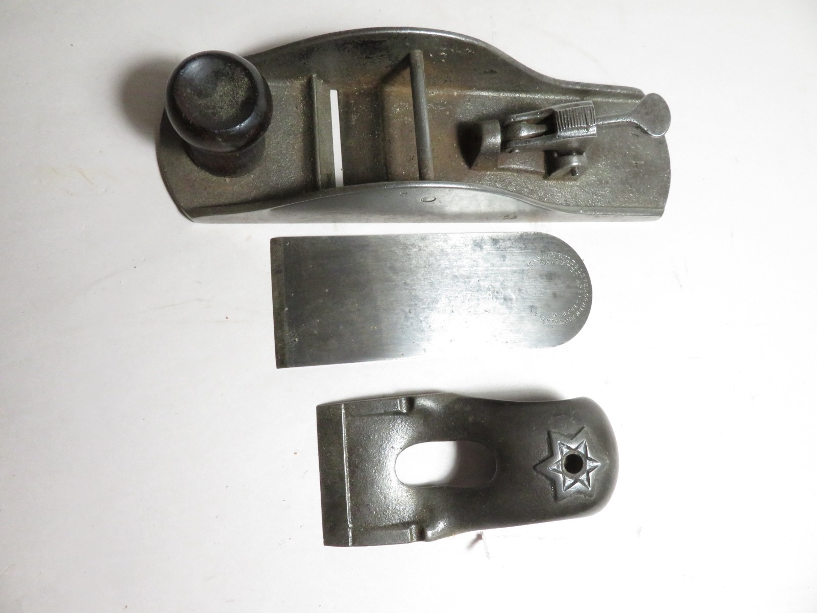 Stanley #120 Type 2 Block Plane Star Cap Pat 1876