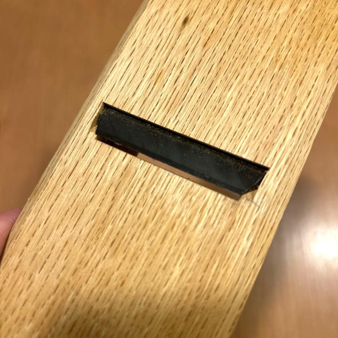 Hidemitsu Japanese Kanna Hand Plane with Storage Bag Used