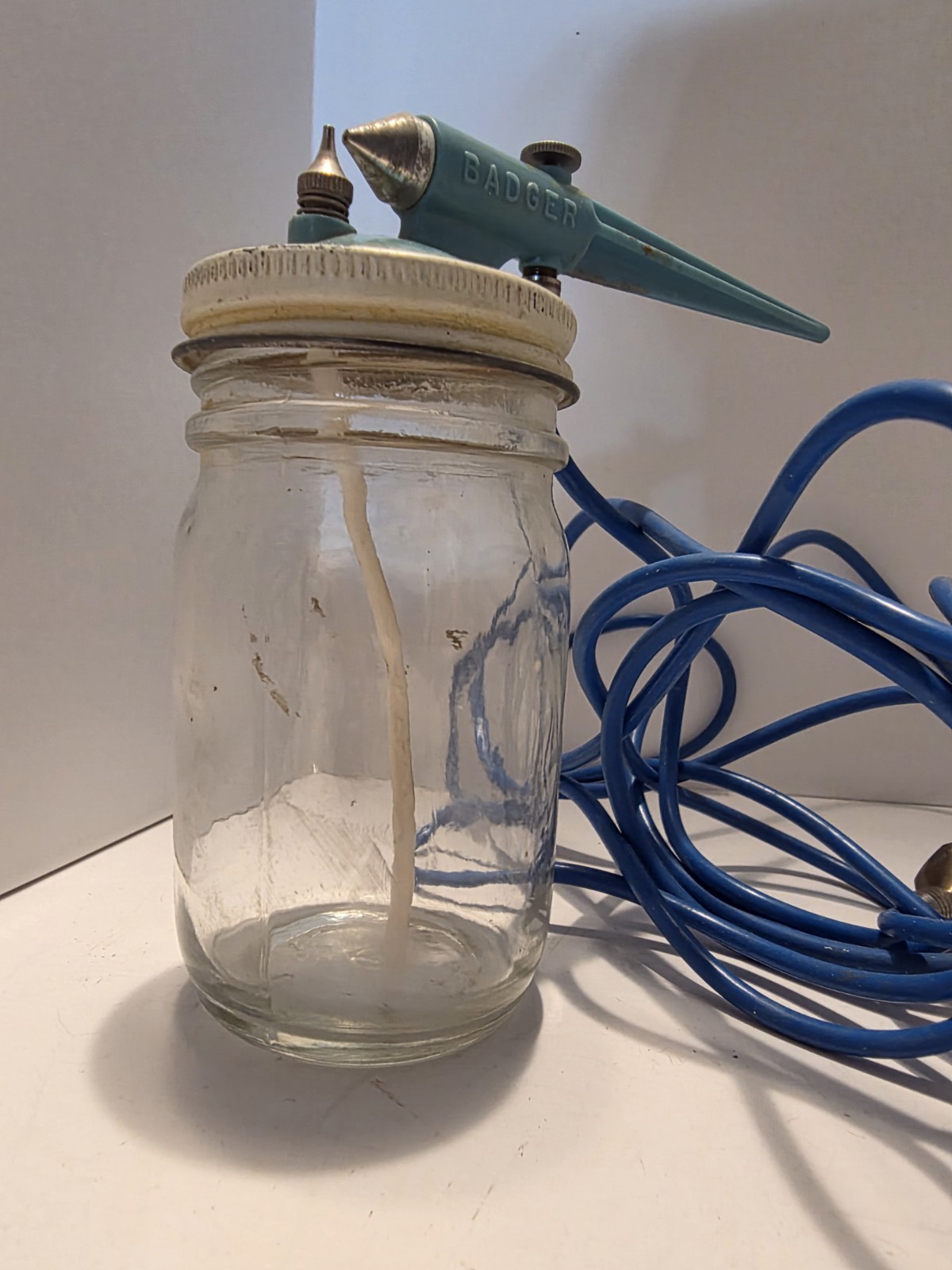 Vintage Badger Mini Spray Gun Kit – Refinishing & Touch-Up – With Box