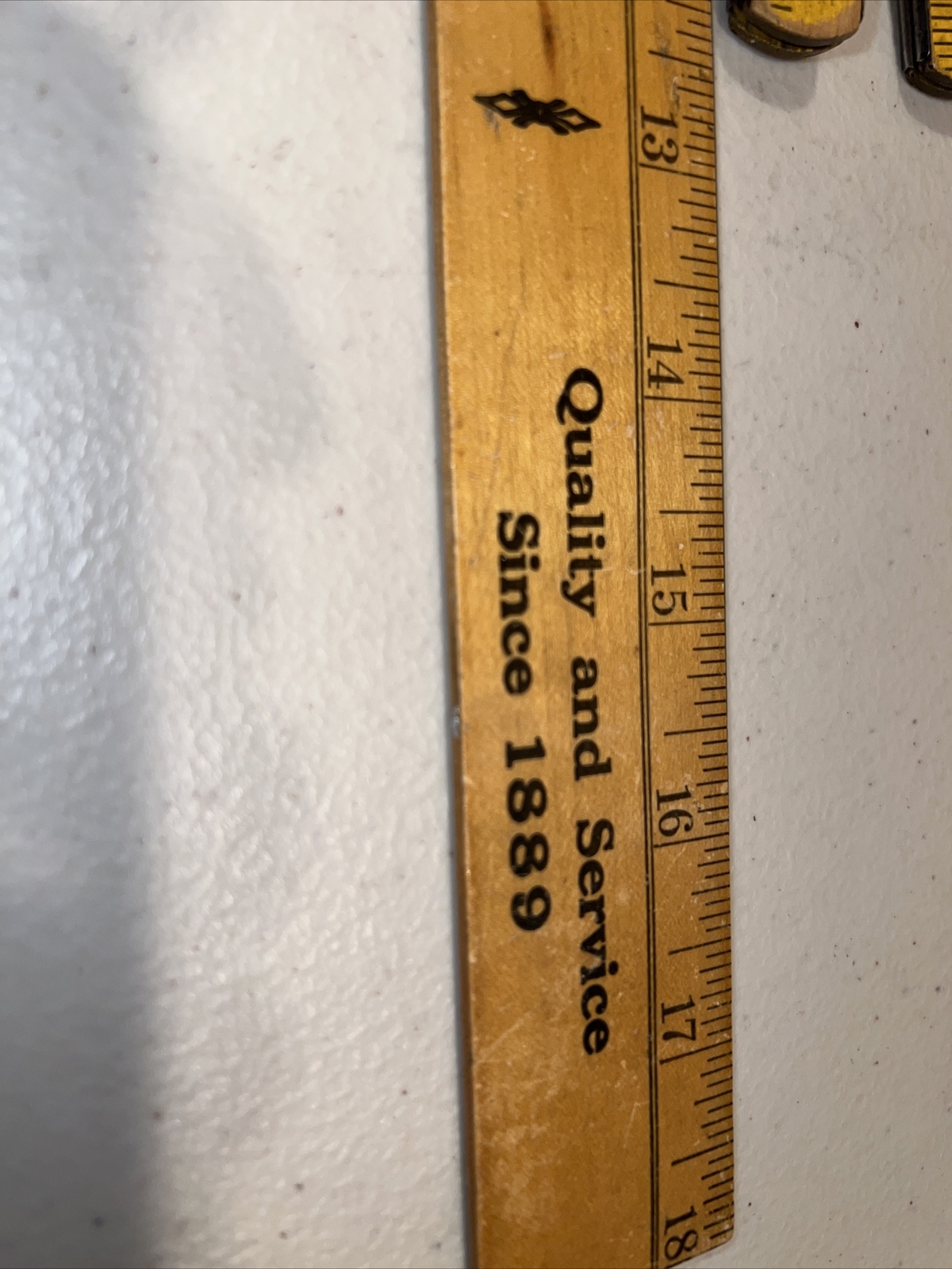 Wood Steel K & E Keuffel & Esser 72” Extension Zig Zag Ruler 6 Foot + Flat rule
