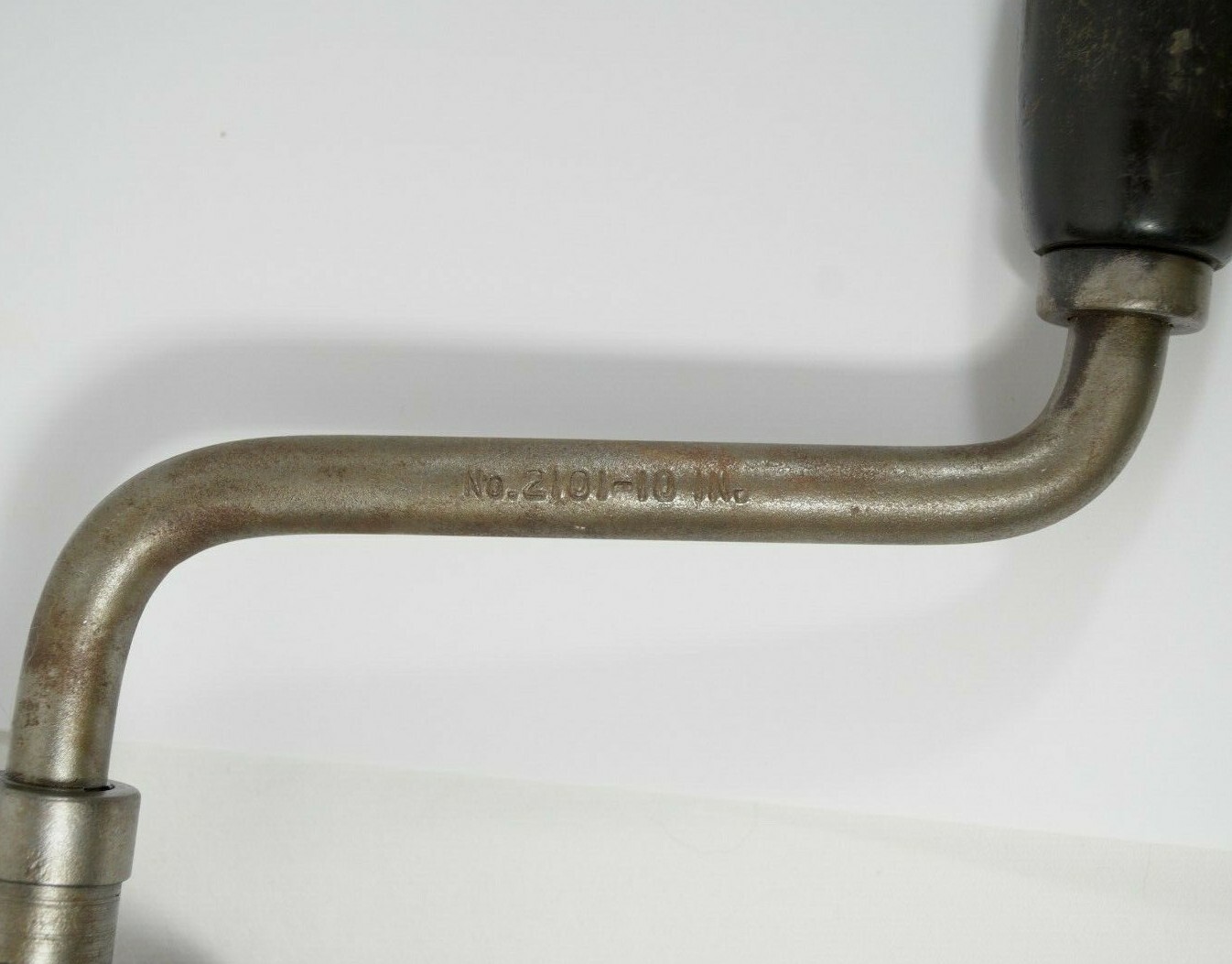 AS IS RARE North Bros “Yankee” BELL SYSTEM 2101-10″ Sweep Bit Brace Hand Drill