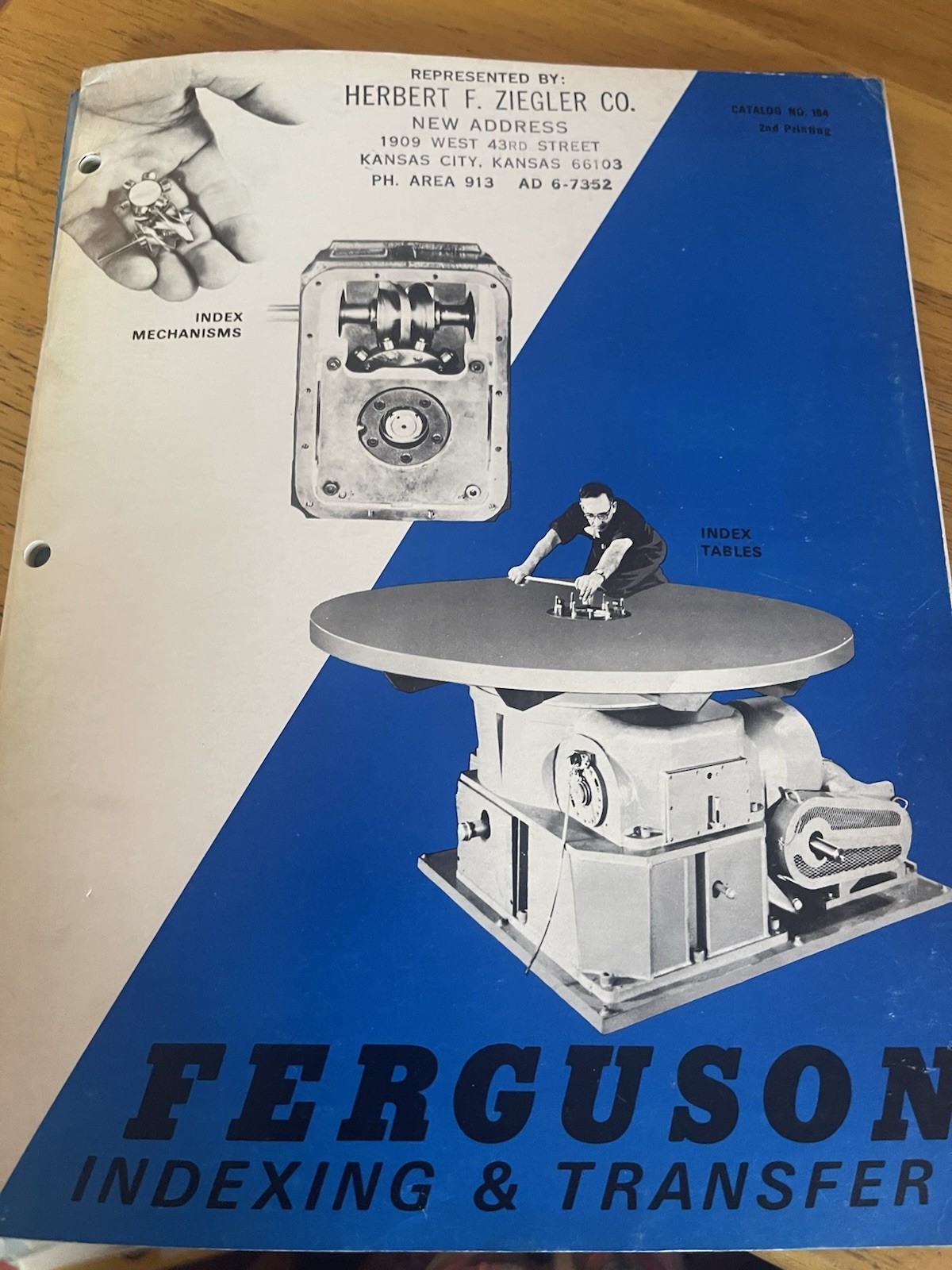 Ferguson Indexing and Transfer Mechanisms Catalog 164