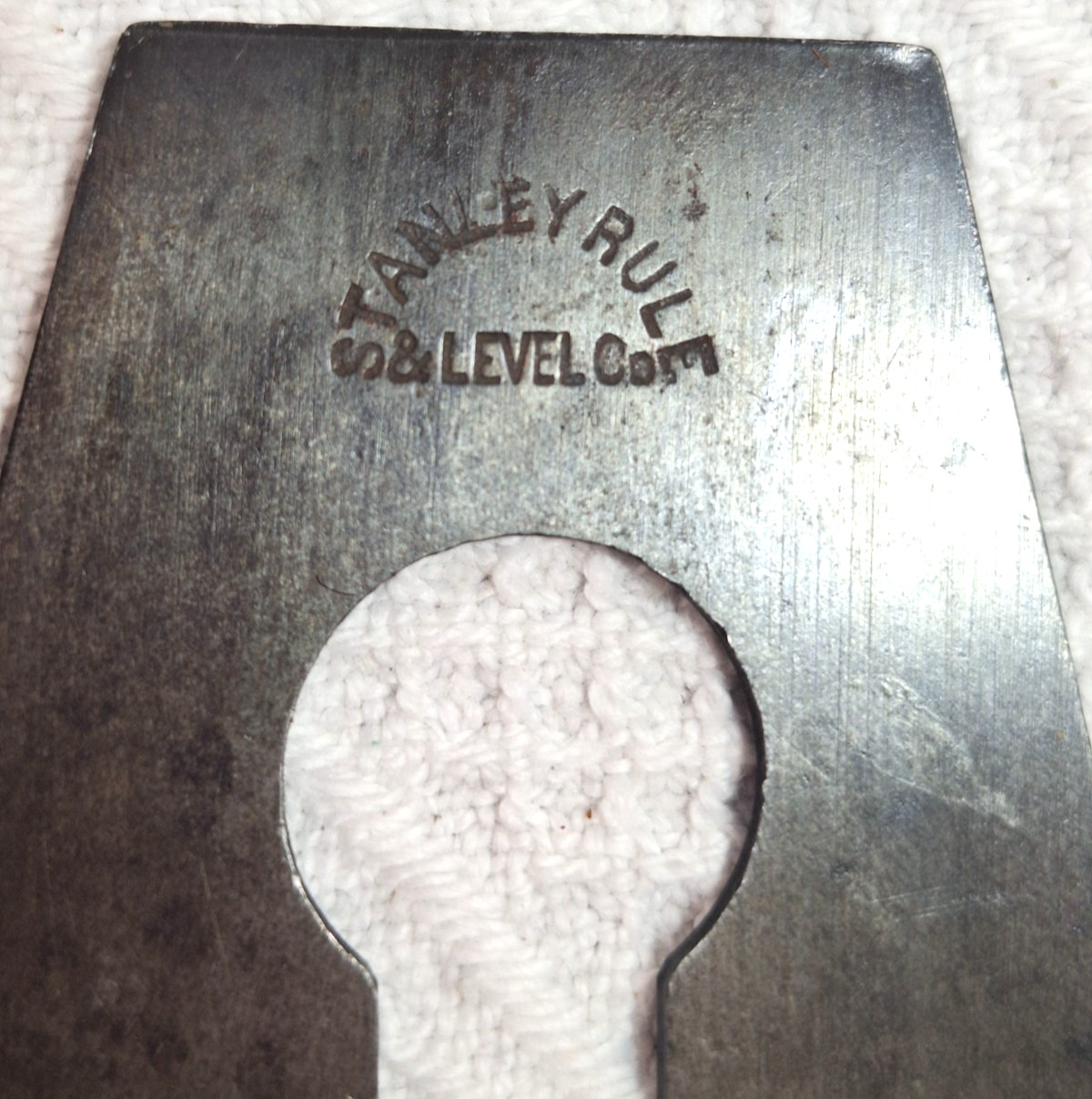 Stanley Rule Level Blade & L. Bailey 1867 Chip Breaker, Screw, Hand Plane Parts