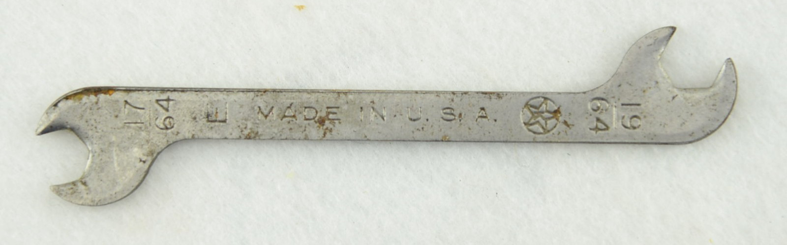 Vintage 17/64-19/64″ Inch Open End Ignition Wrench USA