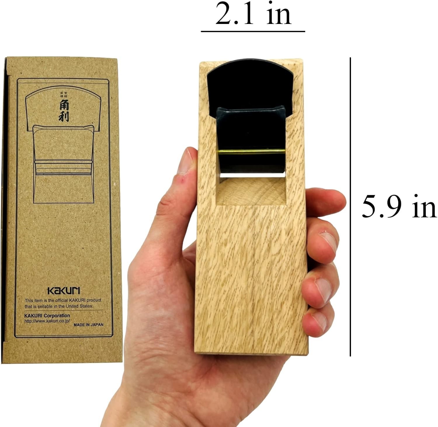 Japanese Hand Plane 42mm Woodworking KANNA Small Block Planer for Smoothing