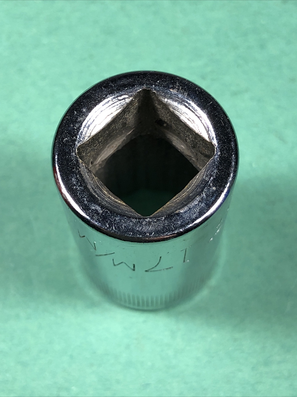 Vintage Craftsman | 1/2″ Drive 17mm 12-Point Socket | 44237 | -V- Series | USA