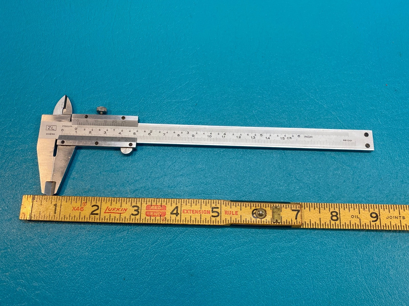 NZ 6″ CALIPER, MACHINIST/TOOLMAKER, CLEAN, WORKS GREAT