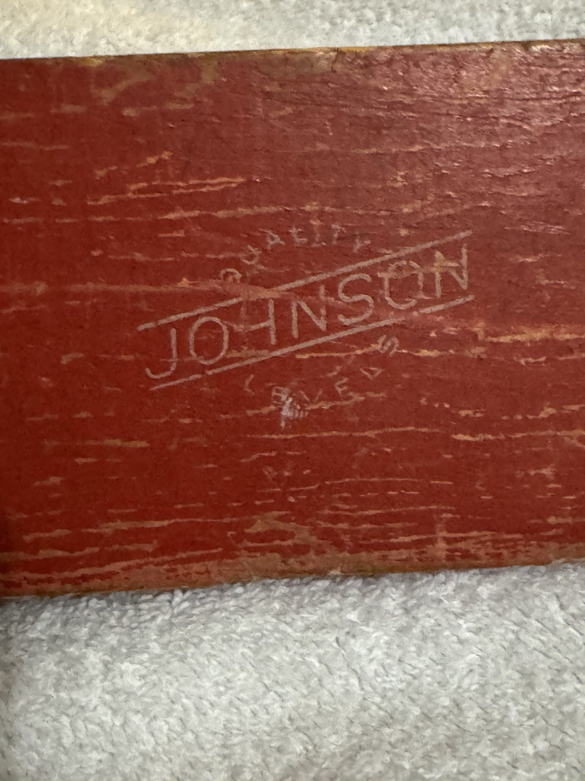 Vintage Johnson No. 243 Wood Spirit Level 24″ Made in USA Milwaukee Wisconsin