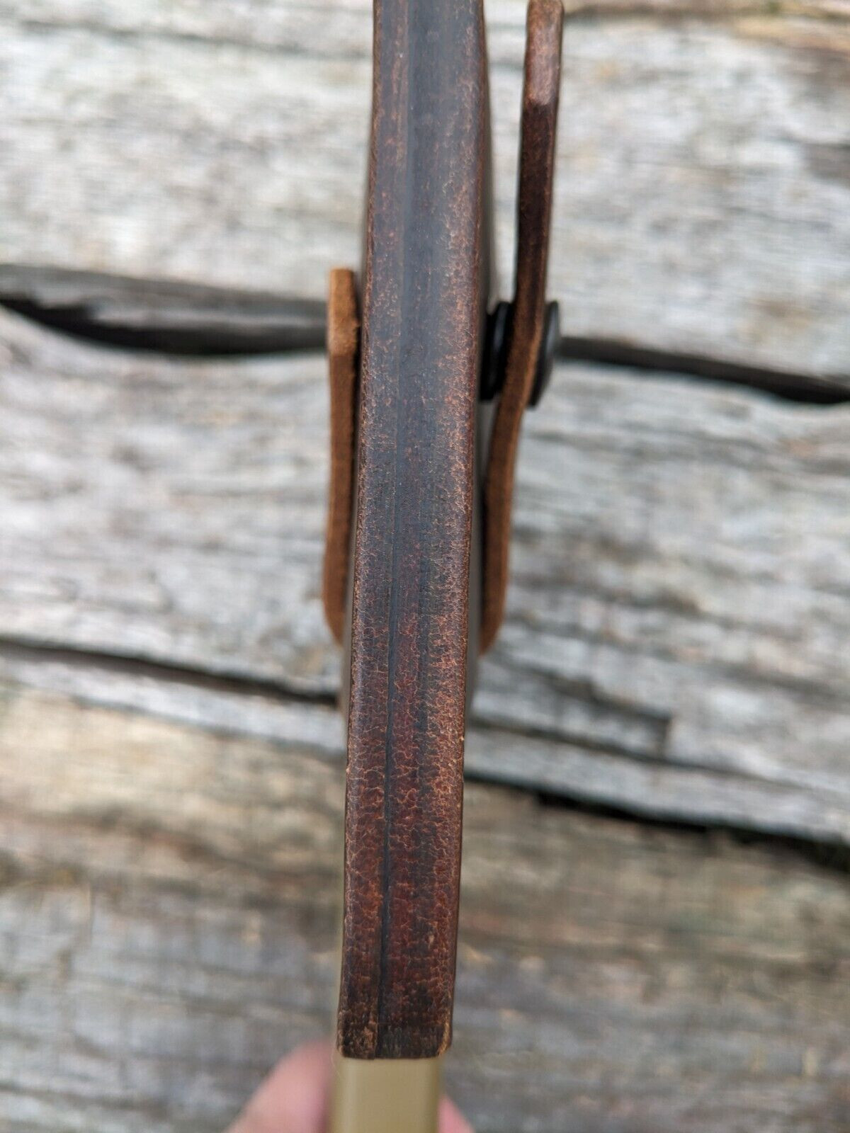 Gerber Bushcraft Axe Buffalo Leather Sheath Mask (Axe NOT Included)