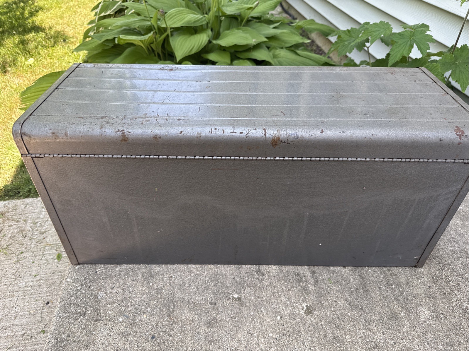 VINTAGE CRAFTSMAN 26” X 11-3/4” X 10” 2 DRAWER CHEST TOOL BOX likely 1960’s