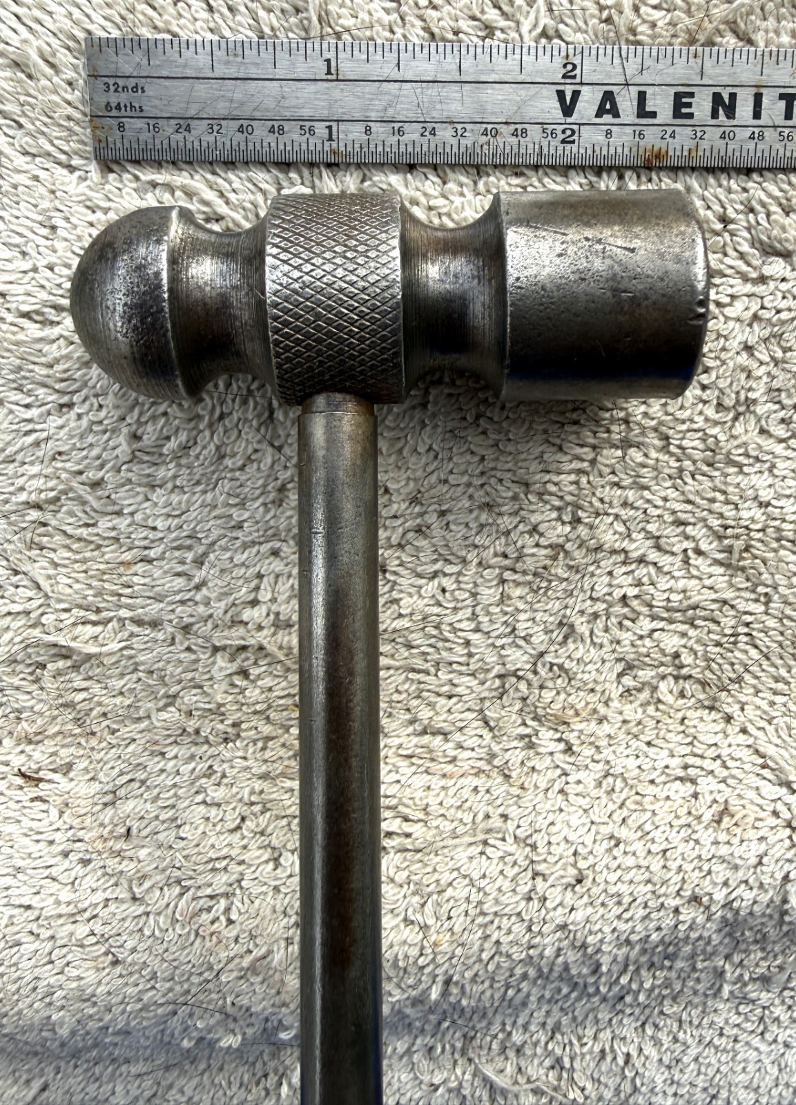 VINTAGE JEWLERS/MACHINIST METAL BALL PEEN HAMMER – 9.3 OZ – AS PICTIRED