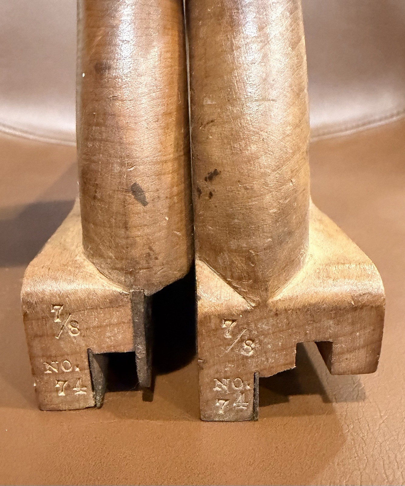 Antique Auburn Tool Company matched Tongue And Groove Wood Planes Number 74 Pair