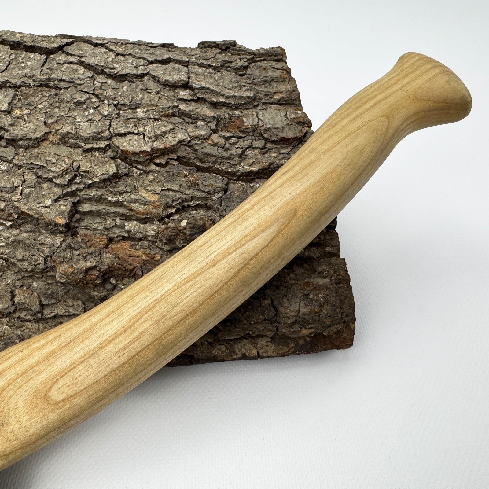 Hand-Forged Carving Axe – 52100 Steel Blade, Ash Handle, Gift for Carpenter