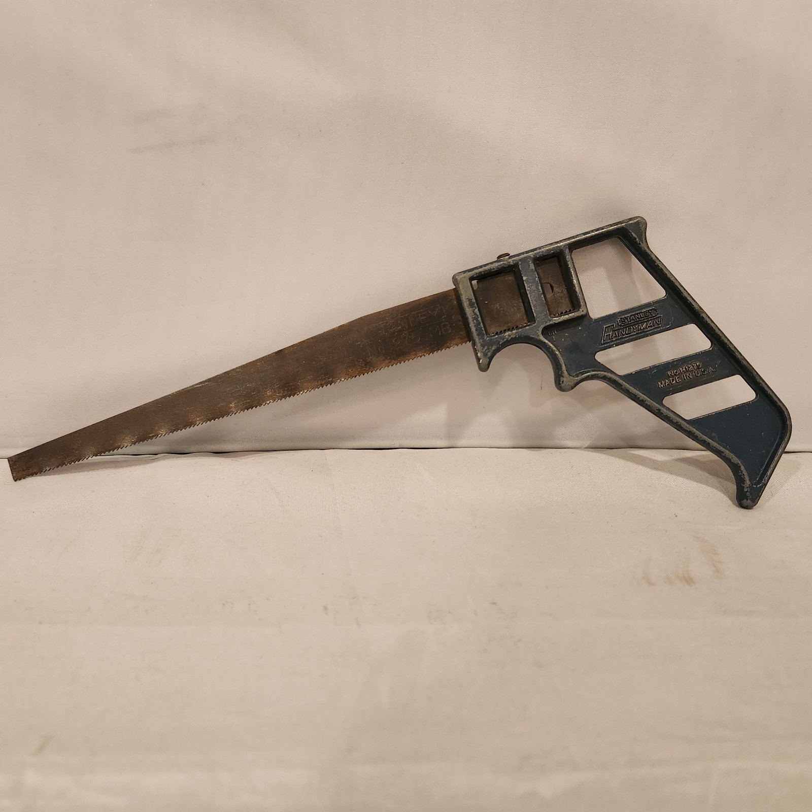 Stanley Handyman Keyhole Saw Pistol Grip Handle H1275 Used