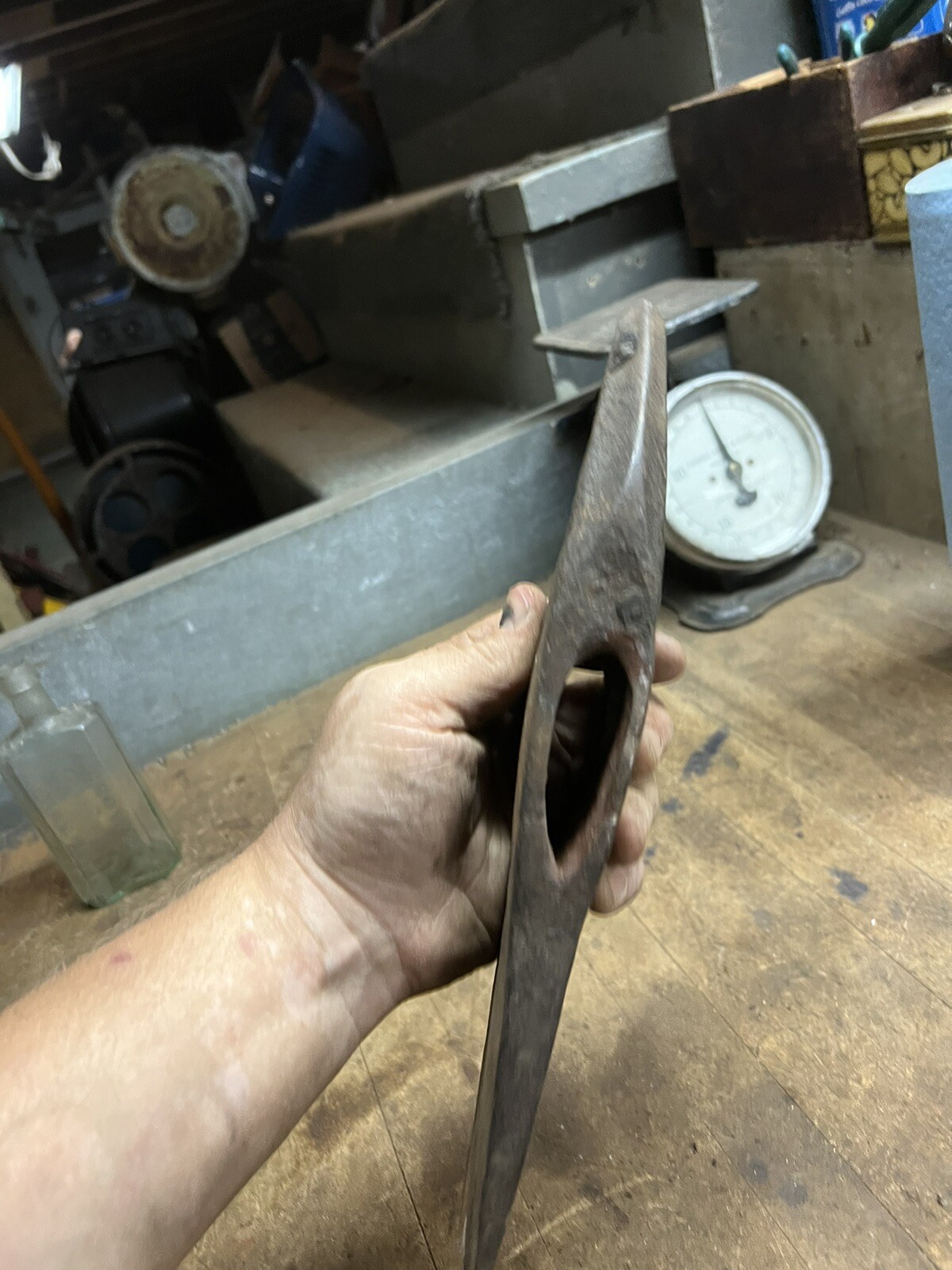 Antique Old Rare 3.5Lb Pic Axe Head Ice Harvesting Hand Tool Gifford Wood Co USA