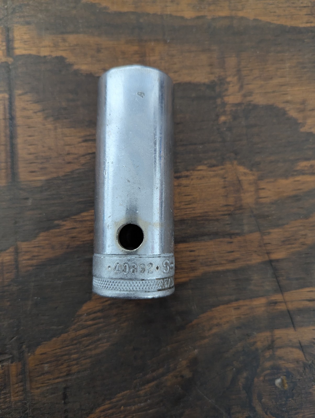 Vintage S-K 40832 1/2″ Drive 1″ 12pt Deep Socket USA Great Shape