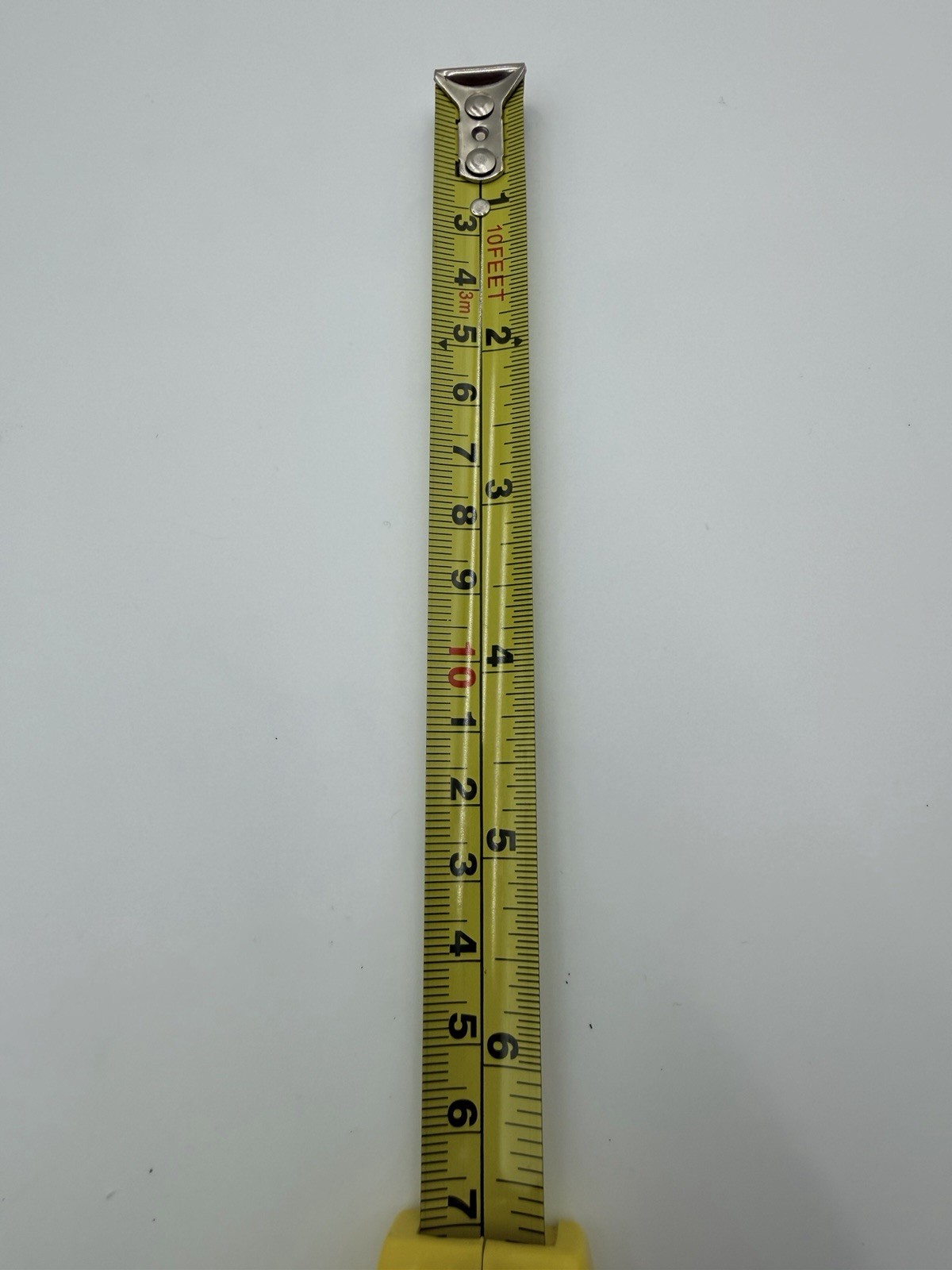 Vintage Serta Measuring Tape Yellow 10 Ft Lock Belt Pocket Clip New in Box