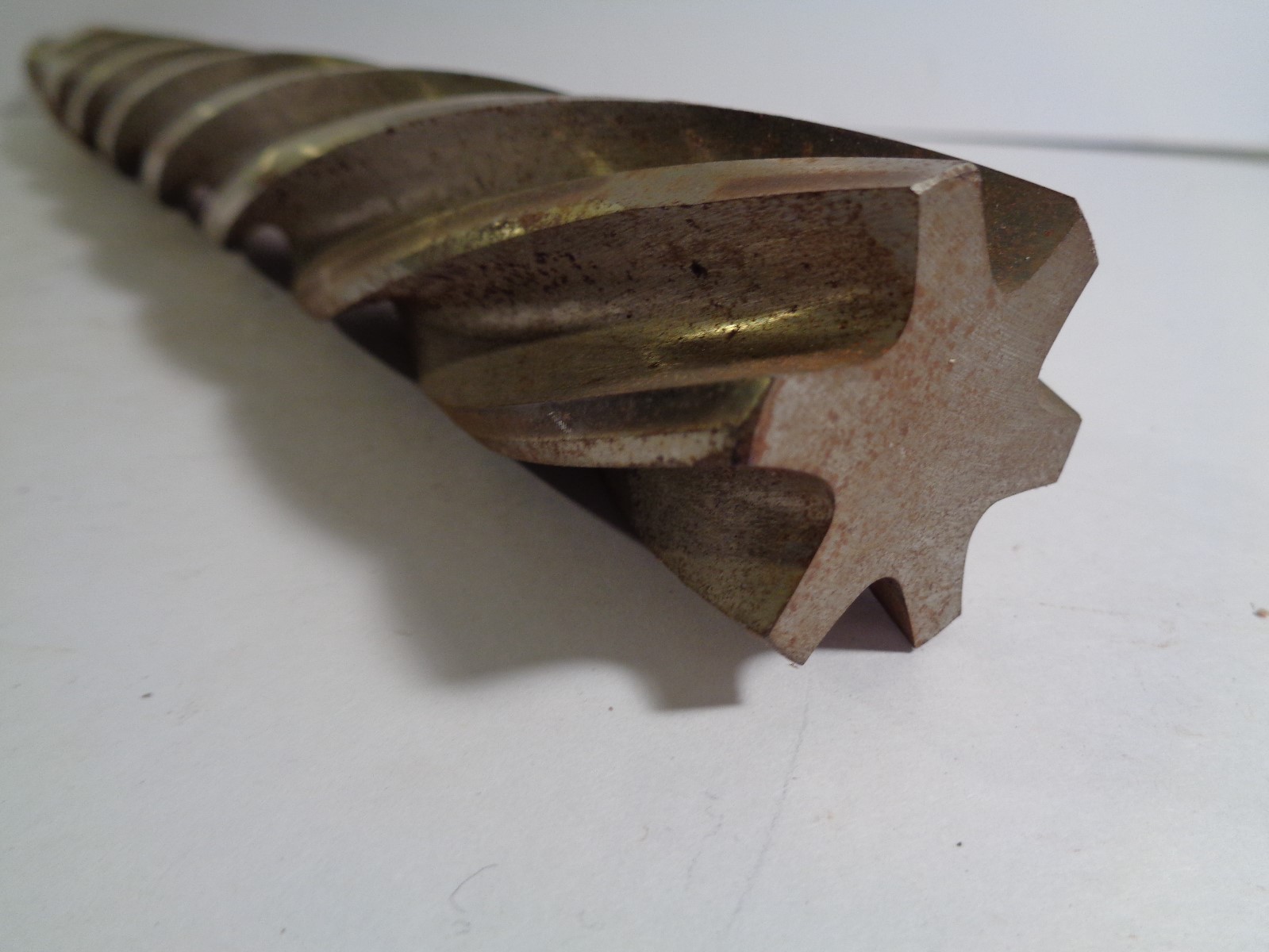 Drill Bit? Ream? 6 Flute Fluted Tapered Star Reamer? 5.5 Lb HELP 17-5/8″ Vintage
