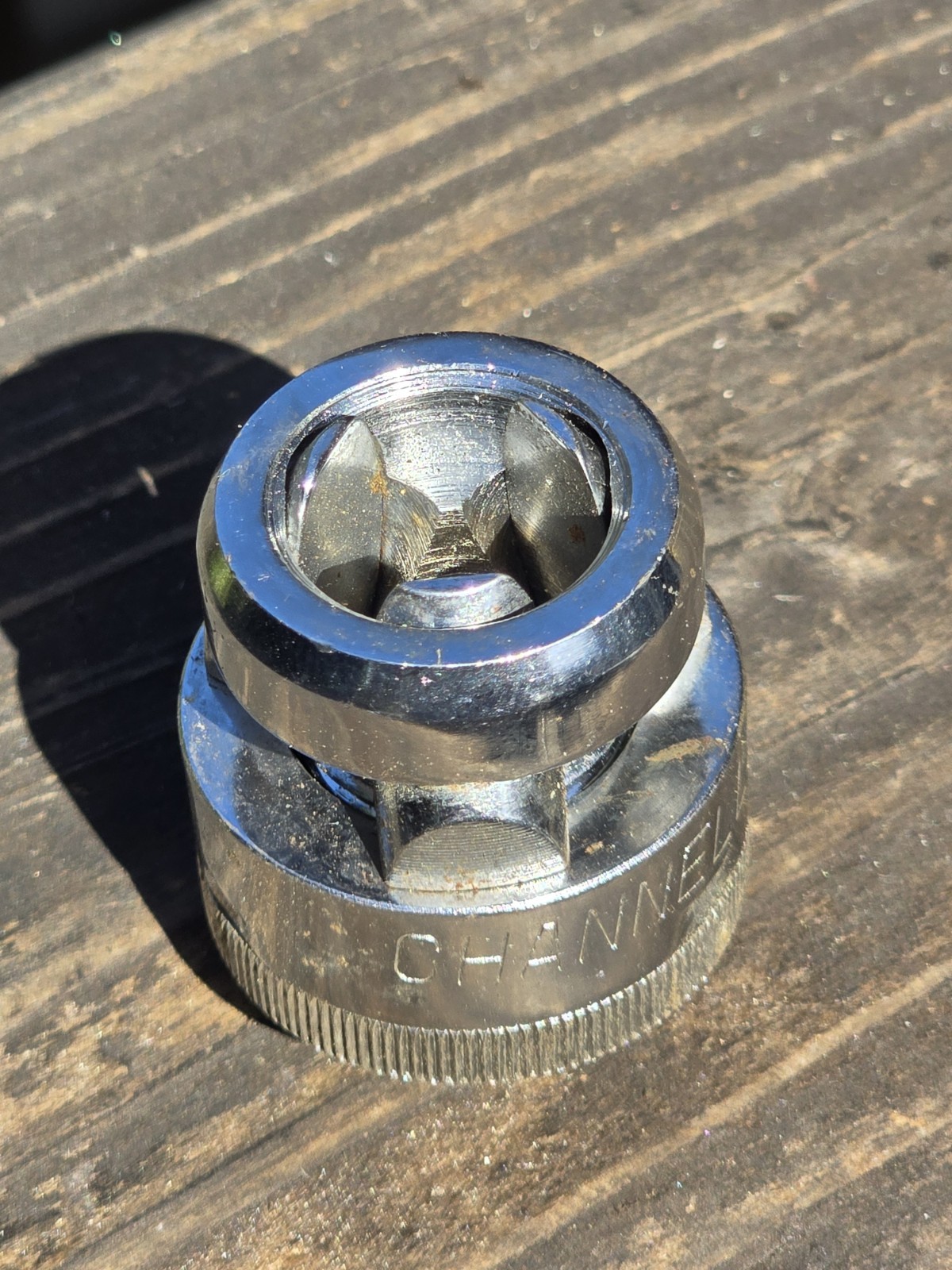 CHANNELLOCK No. 906 3/8″ Drive Ratchet Adjustable Chuck Socket USA