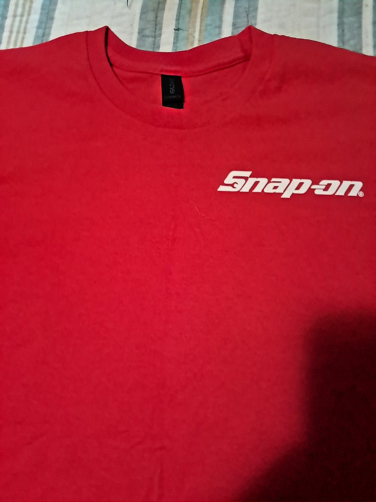 snap-on tools promotion Trick or Treat Red shirt graphic snap on XL Rare