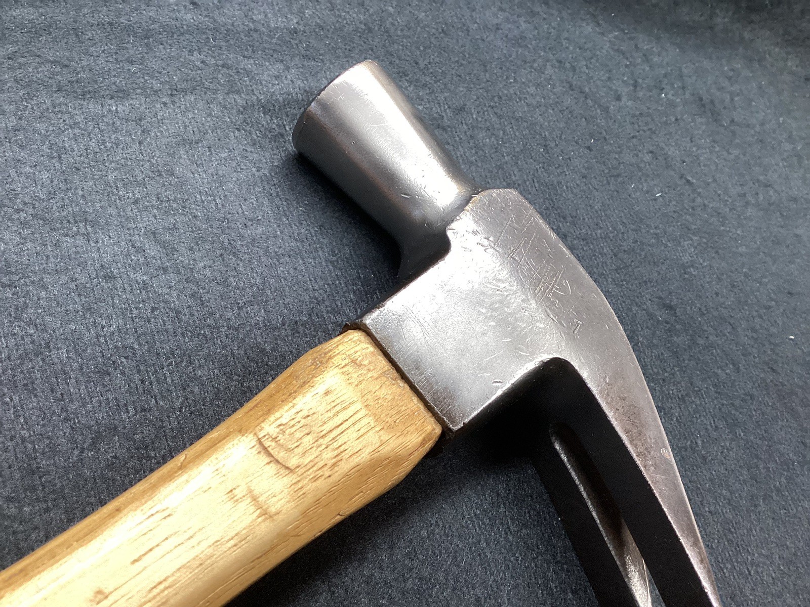 Vintage Pexto Claw Hammer W.U.TEL.CO. Western Union Telegraph Co. Cool ! L👀K