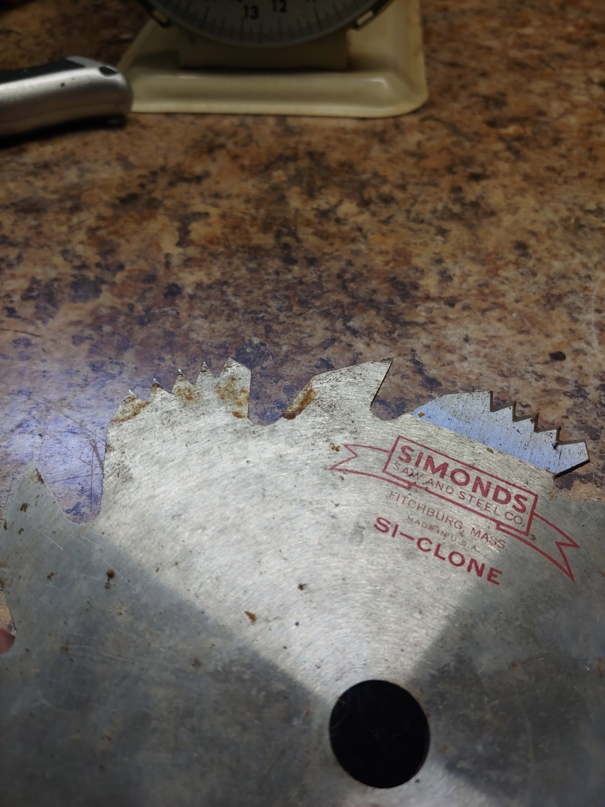 Simonds Saw And Steel Company Blade Si-clone. Fitchburg Mass