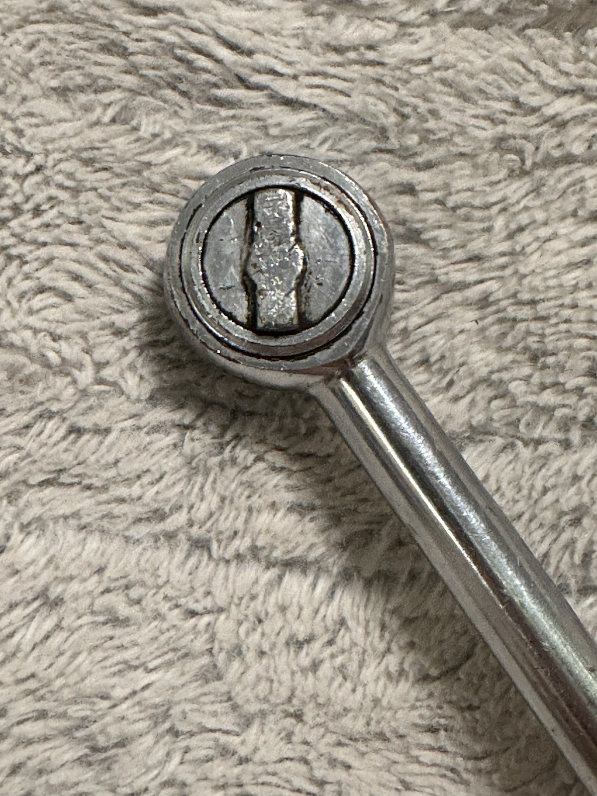 Vintage Allenite 1/2″ Drive Ratchet Socket Wrench Black Handle Mechanic Tool JPN