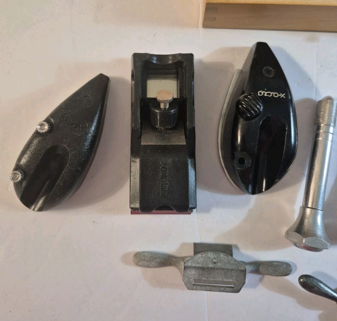 Vintage X-ACTO Woodcarving Set in Wooden Box Variety of Tools, Blades, Planers+