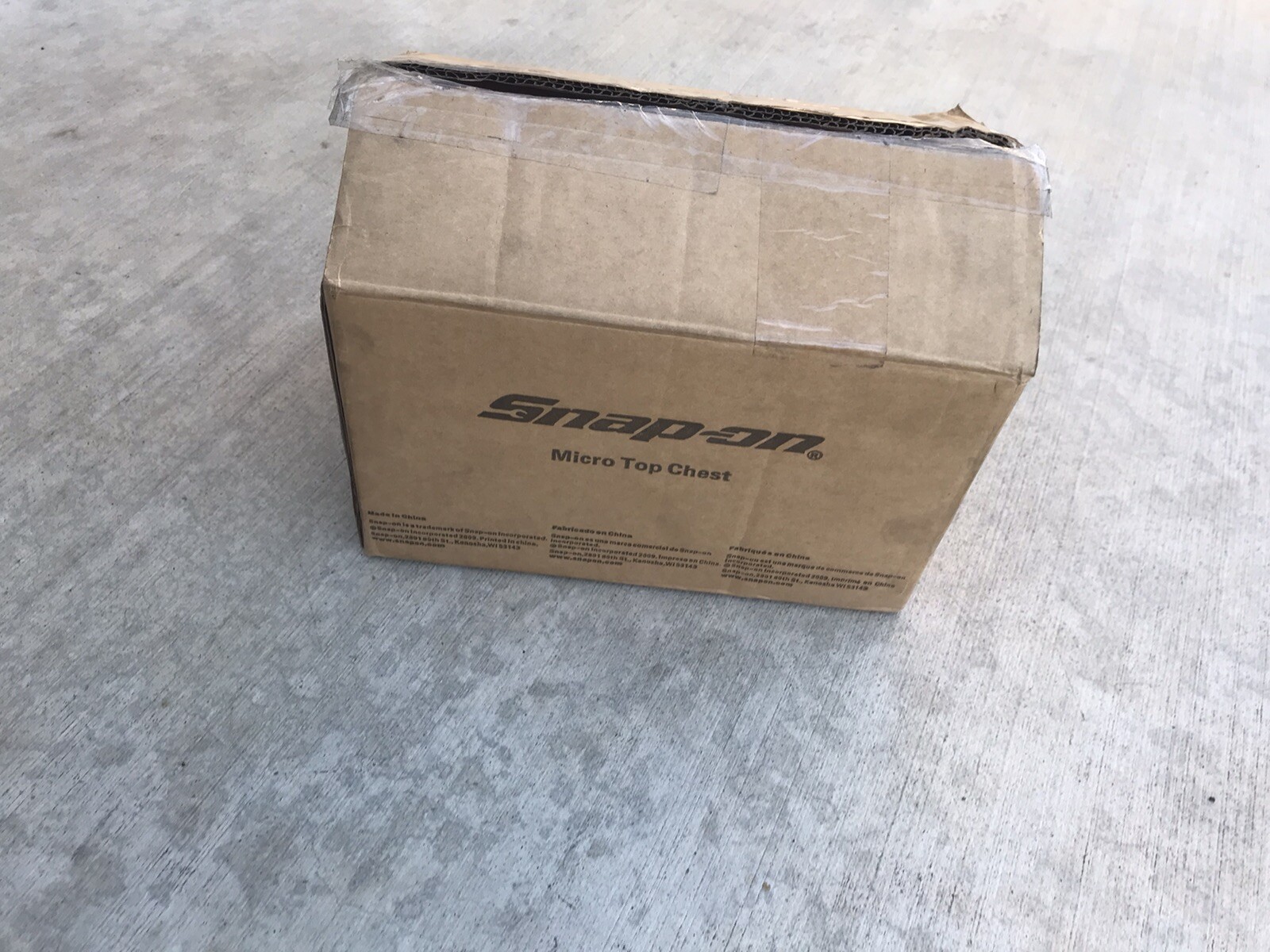 Snap-on Black Limited Edition Micro Top Chest Tool Box KMC923APB